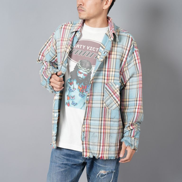 SAINT M×××××× - 【ラスト1点】【限定】SM-YS1-0000-C37 / LM_FLANNEL 