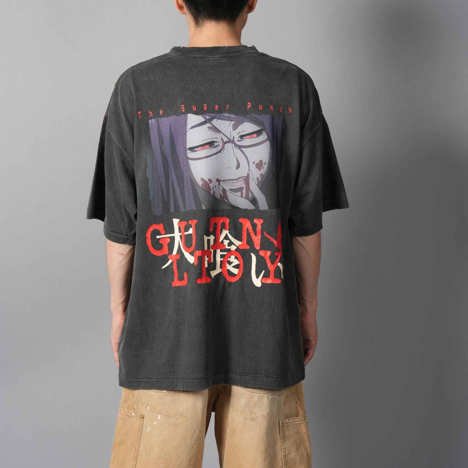 【残りわずか】[東京喰種]  TTGM25SM007 / S/S T-Shirt  (LIZE)  / Tシャツ (ブラック)