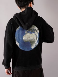 ラスト1点 / GEOGRAPHY HOODIE - フーディー (ブラック)
