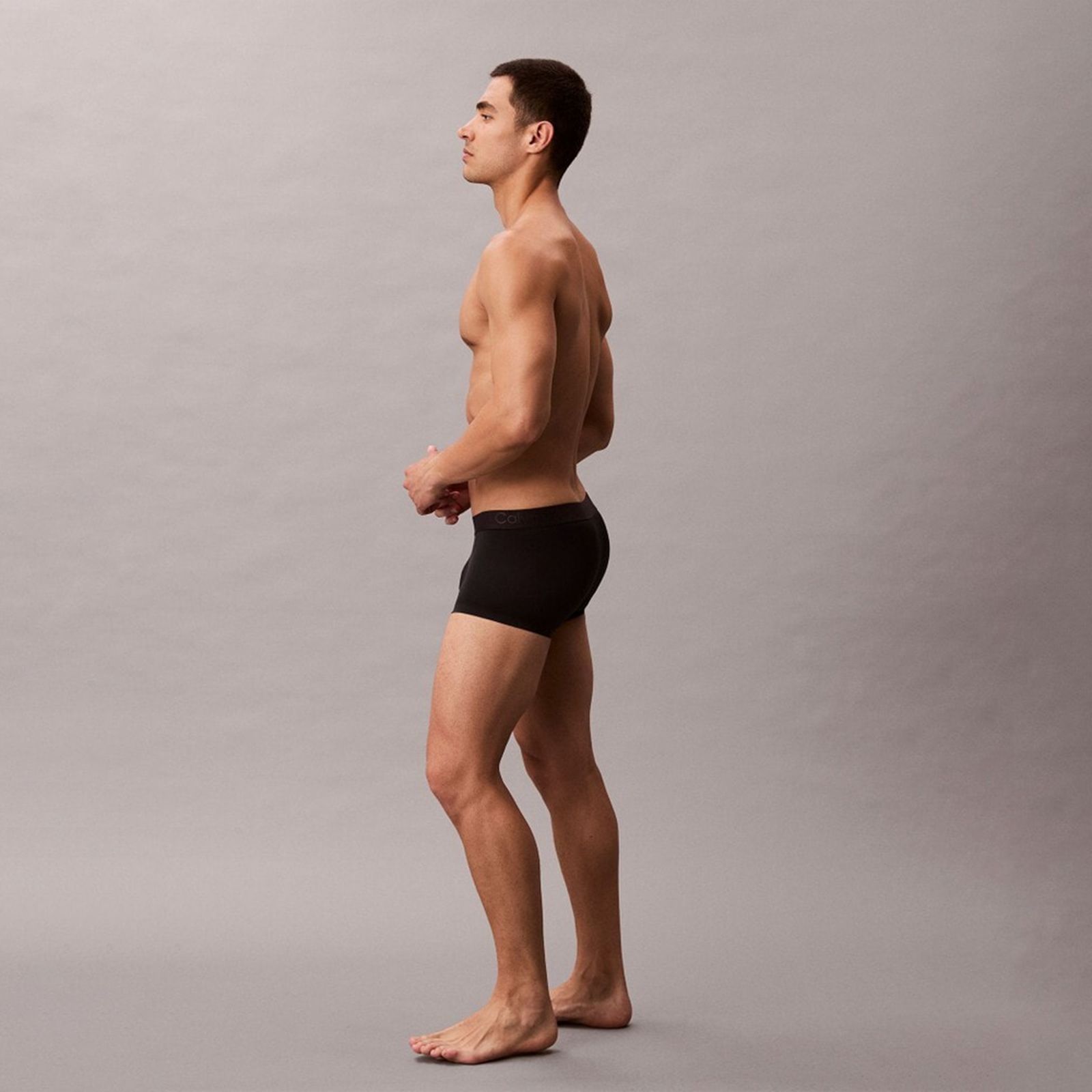 【残りわずか】LOW RISE TRUNKS / ボクサーパンツ / Ck Black Micro / ローライズトランクス (ブラック)