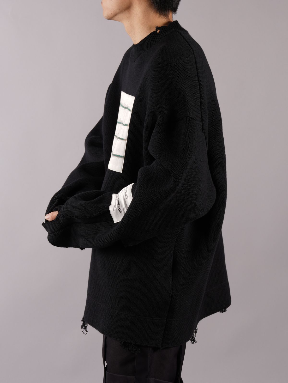 トムフォード　定価11万円　カシミヤニットドレス　ブラックS 変形アシンメトリーnakoのお洋服