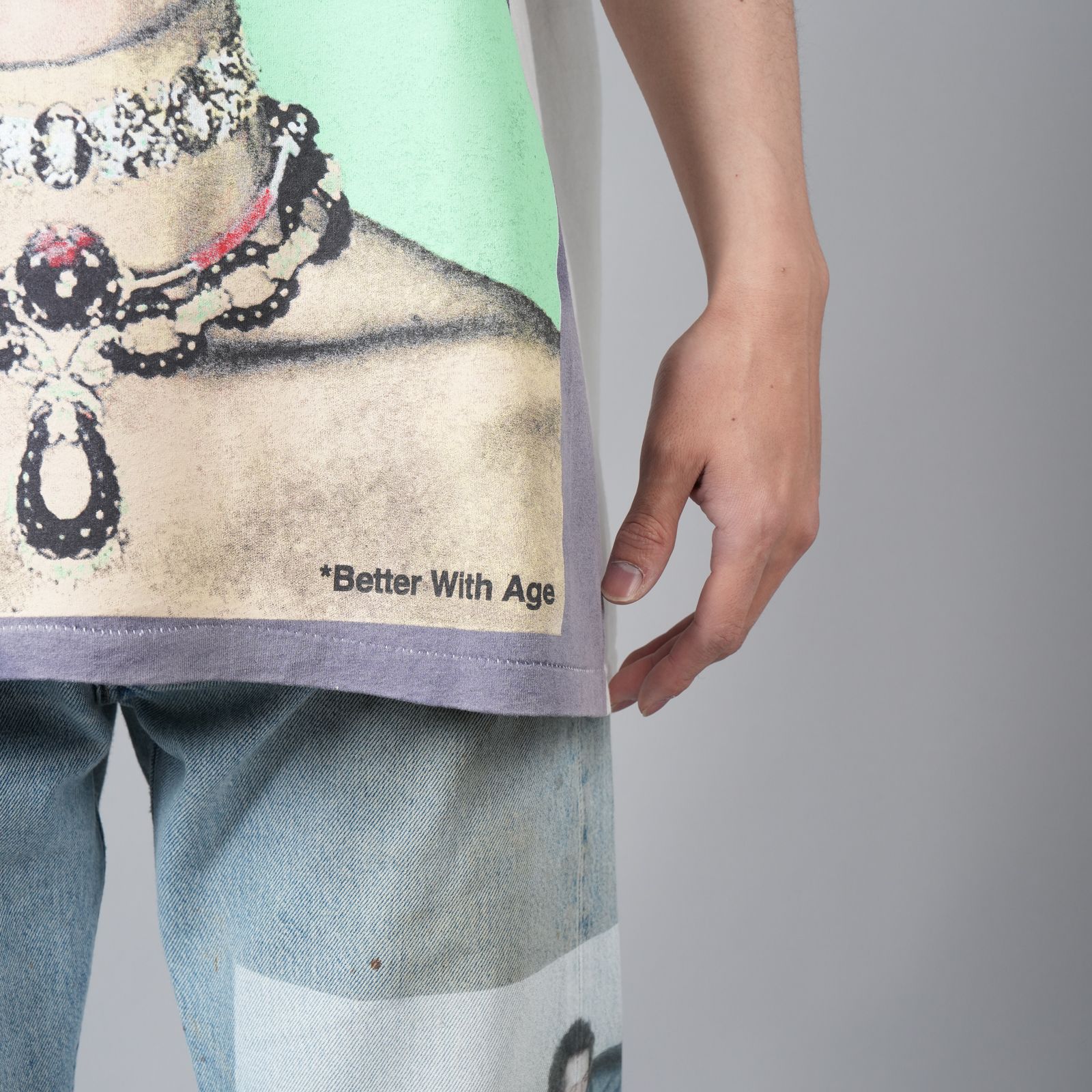 Jaime Panel Tee  / ジェイミー パネル Tシャツ [XLサイズ] (マルチカラー)