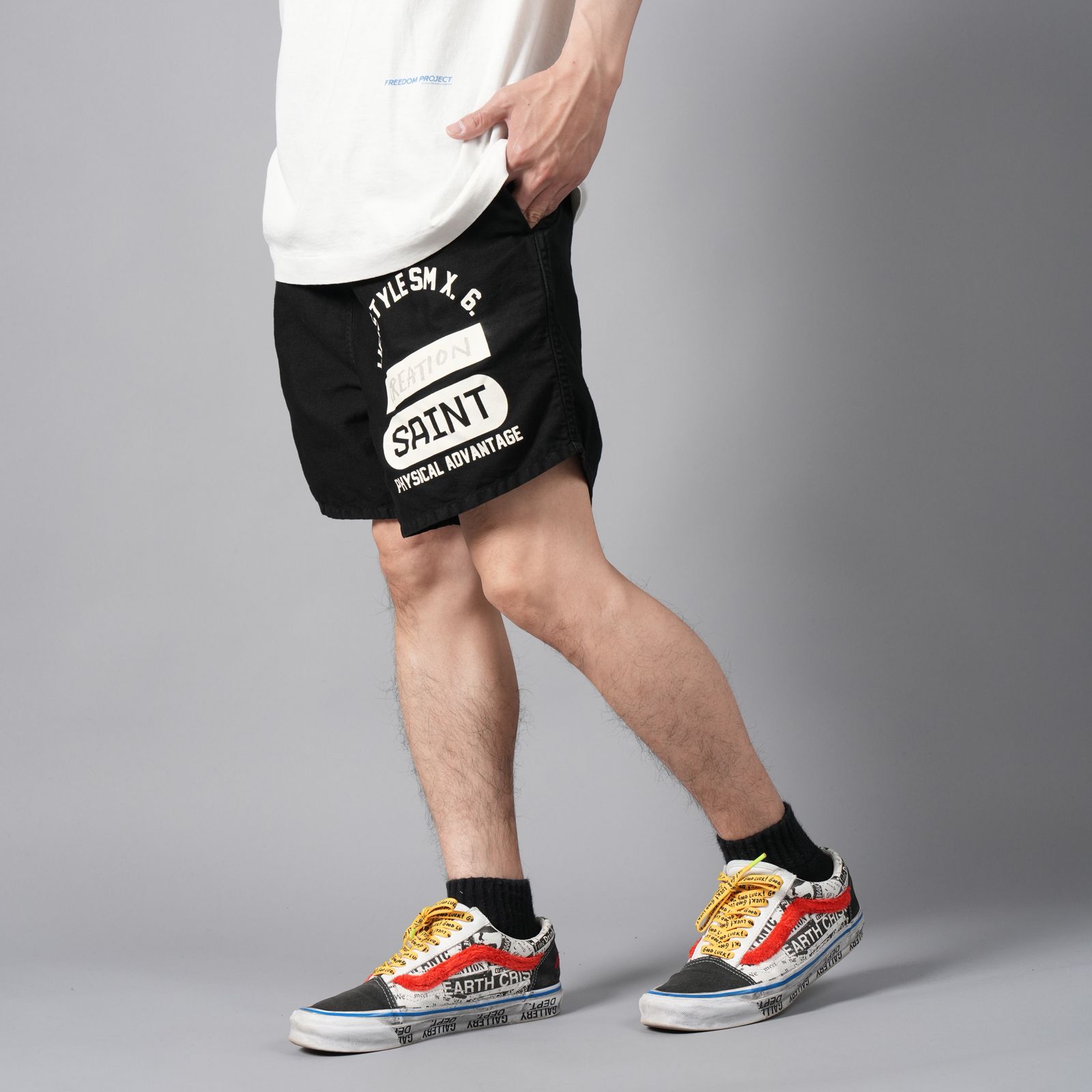 [4月6日(土)10時発売!!] SM-YS8-0000-055 / EASY SHORTS / CREATION / BLK / イージーショーツ (ブラック)