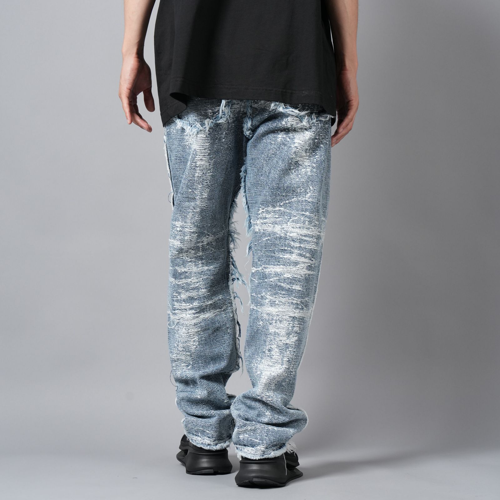 【ラスト1点】STRAIGHT DENIM PANTS / ストレート デニムパンツ (インディゴケミカル)