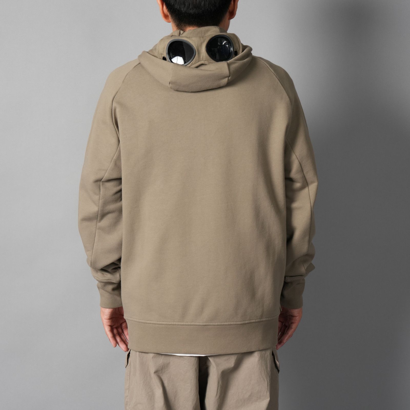 Diagonal Raised Fleece Goggle Zip Sweatshirt / ジップフーディー (フォールンロック)