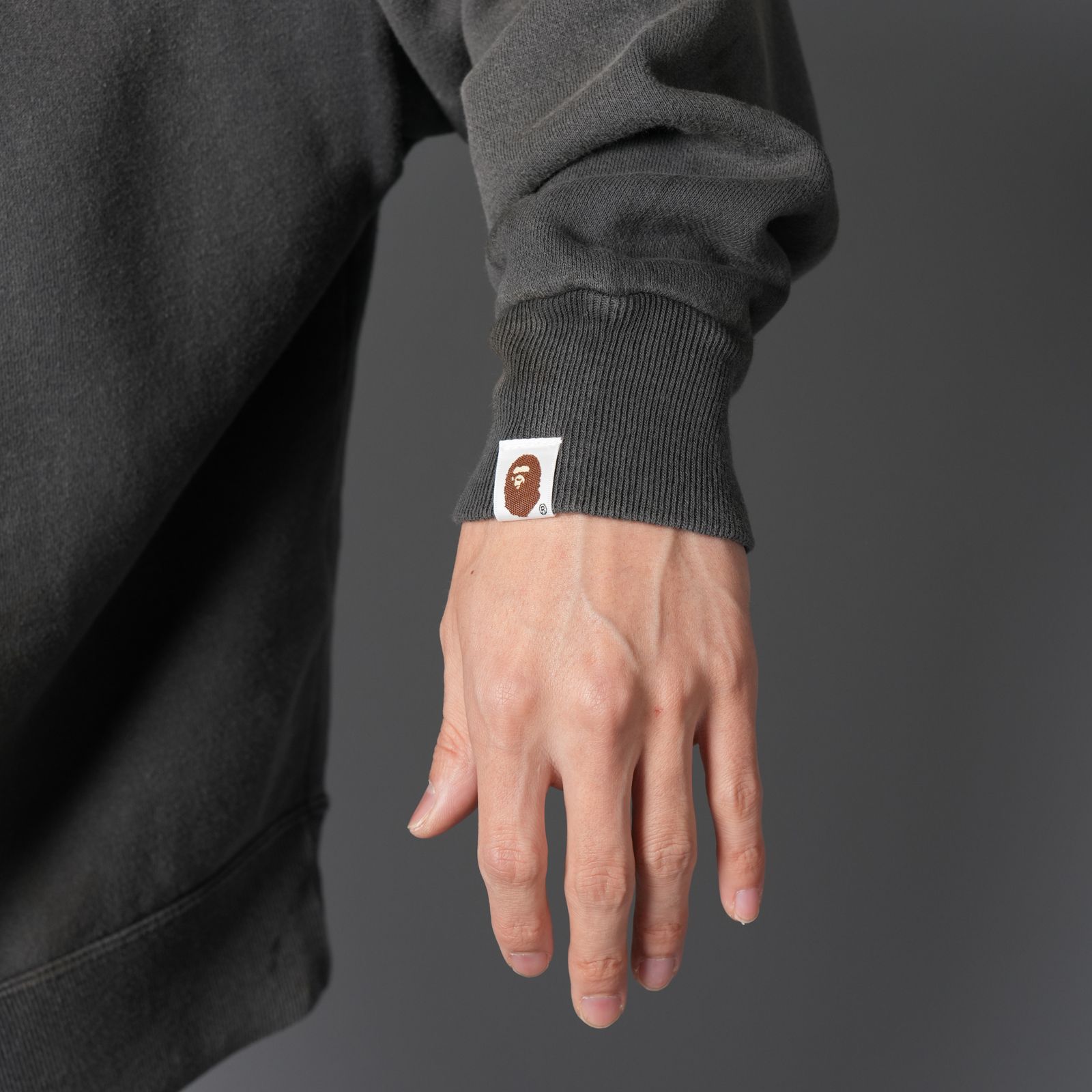 【ラスト1点】【コラボ】SM-MK8-0000-C52 / BAPE_ZIP CARDIGAN / ジップカーディガン (ブラック)