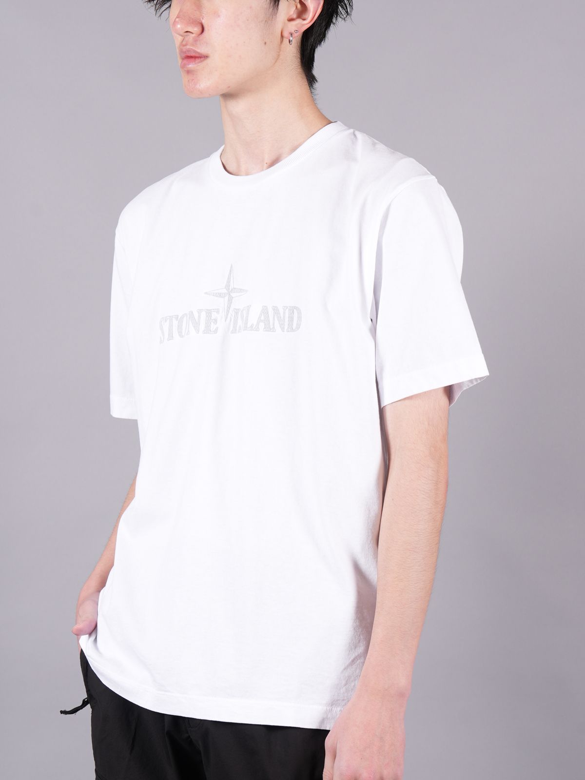 STONE ISLAND - 【ラスト1点】 21579 'STITCHES TWO' EMBROIDERY STONE ISLAND - 【ラスト1点】 21579 'STITCHES TWO' EMBROIDERY