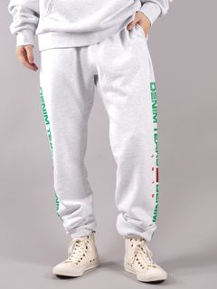 ラスト1点 / Denim Tears 1619 Tyson Beckford Sweatpant / タイソン ベックフォード スウェットパンツ (グレー)