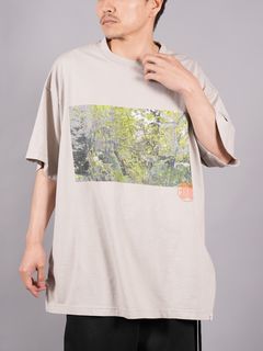 【ラスト1点】 FOREST BIG TEE / フォレスト ビッグ Tシャツ  (サンドベージュ)