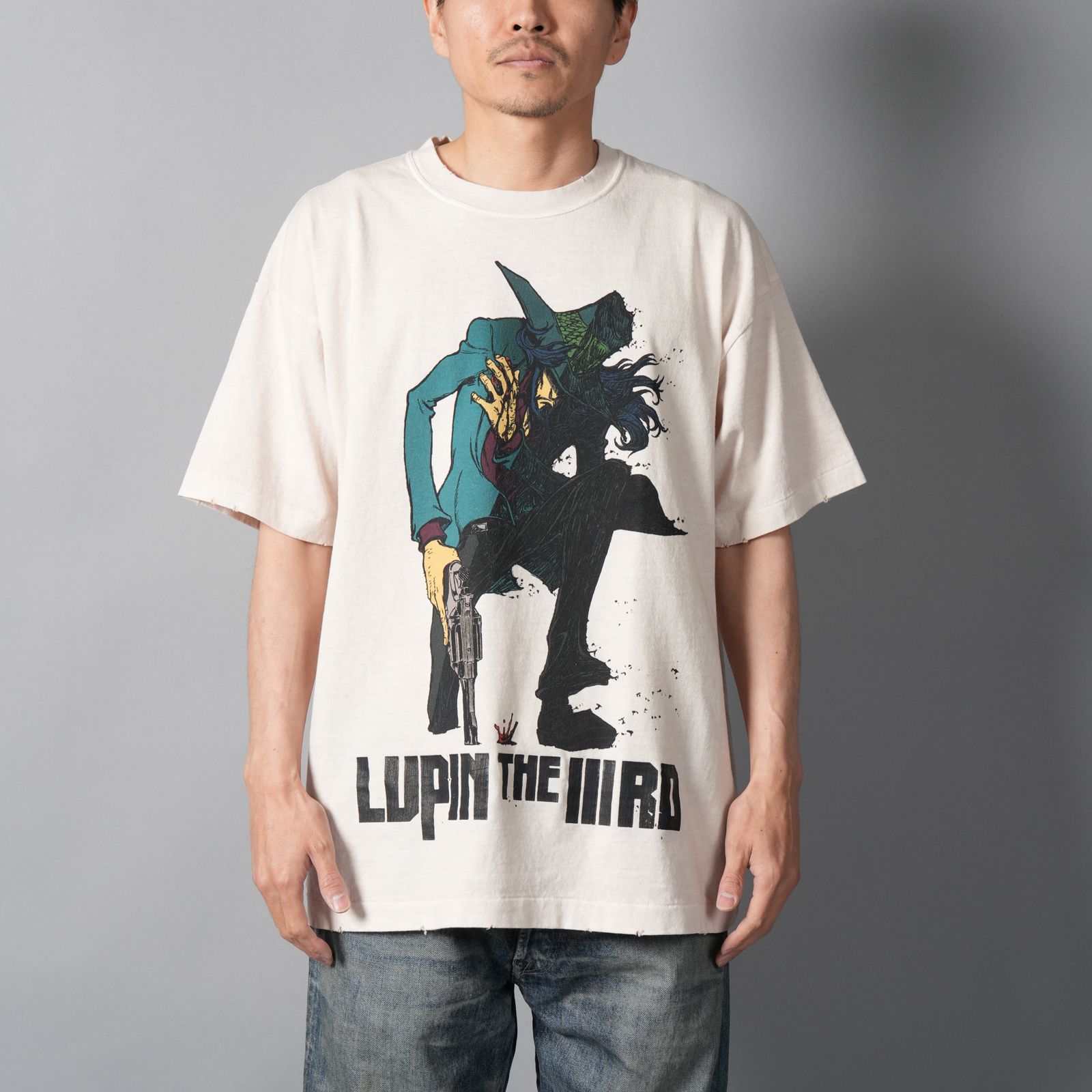 [LUPIN THE IIIRD]  S/S T-Shirt  (JIGEN)  / Tシャツ (ホワイト)
