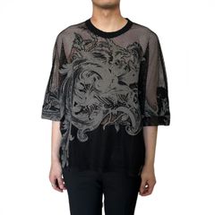 【ラスト1点】MESH T-SHIRTS / メッシュTシャツ (ブラック)