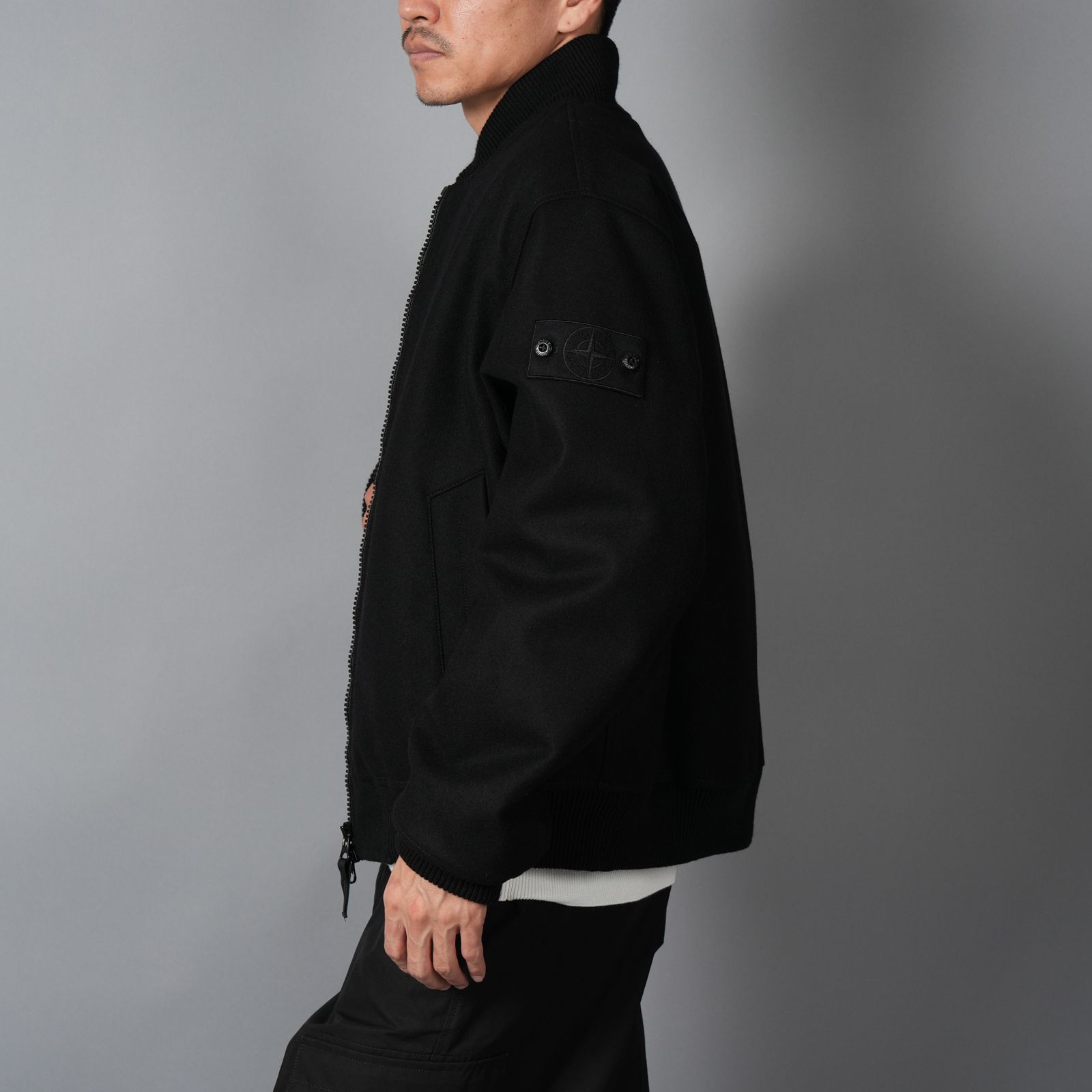 4100102 / BLOUSON / ブルゾン (ブラック)