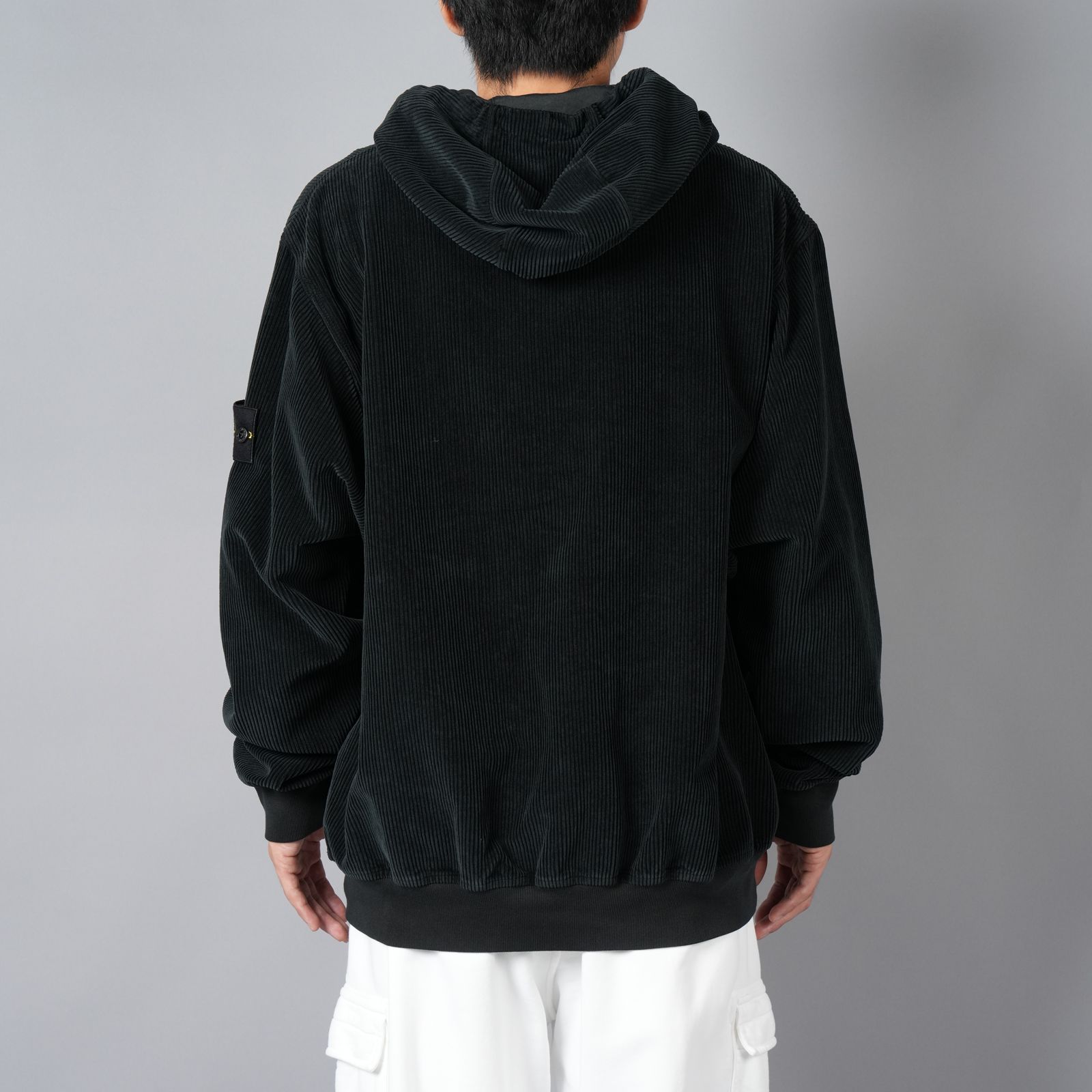 12106 ORGANIC COTTON CORDUROY 800 FROST FINISH / オーガニックコットン コーデュロイ アノラックジャケット (ブラック)