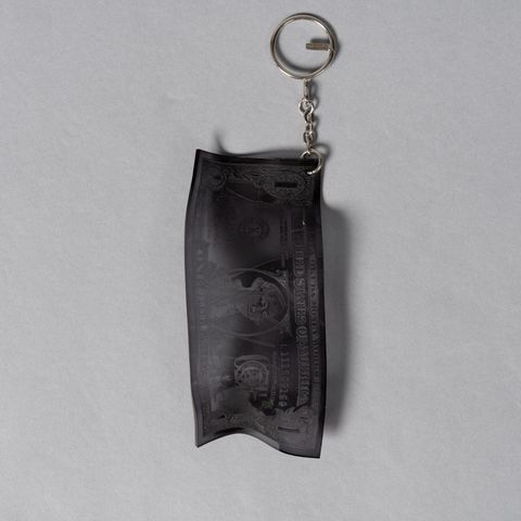ACRYLIC KEYRING / アクリルキーリング / 💲 / ドル (ブラック)