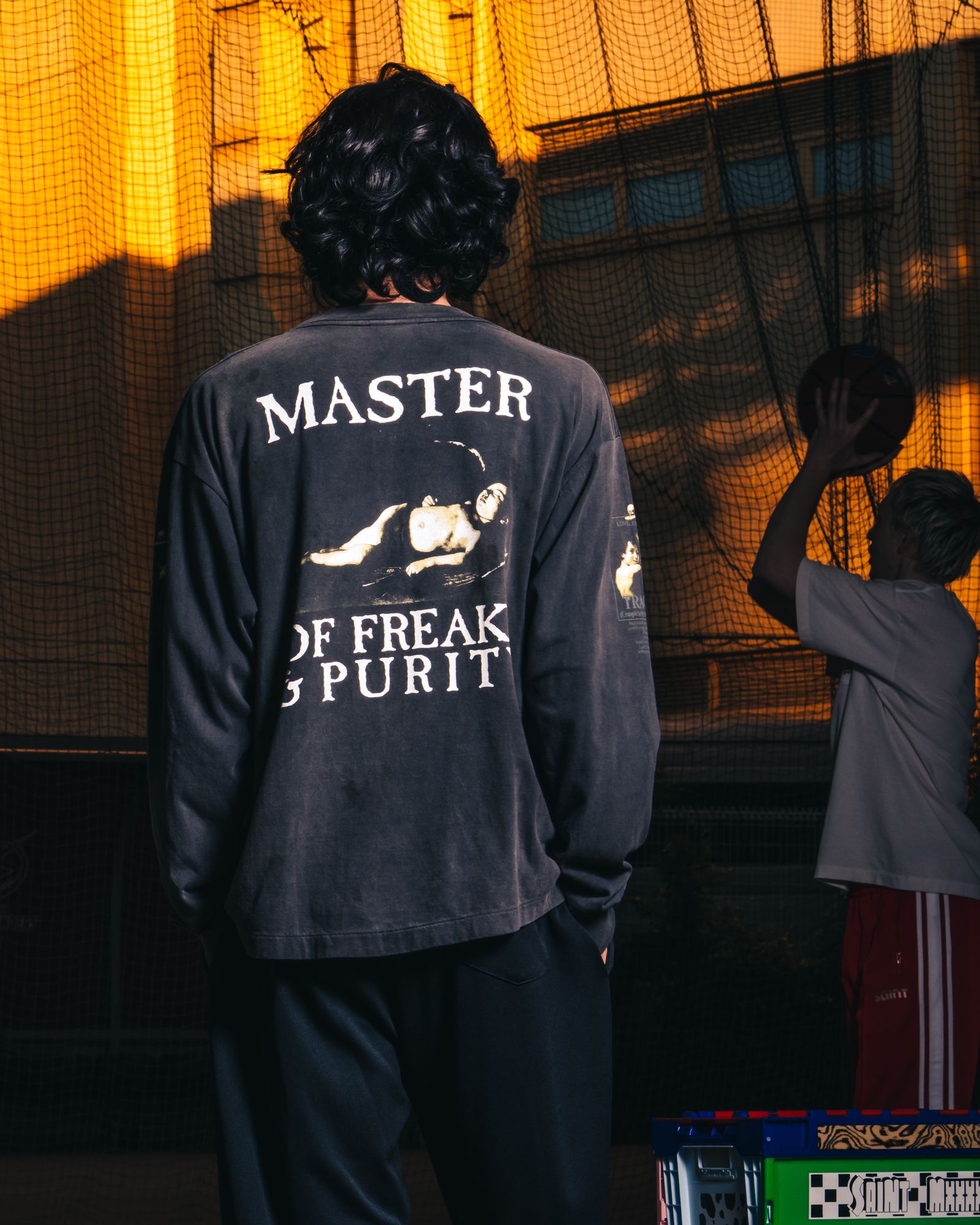 SM-MK8-0000-028 / LS T-SHIRT / MEDUSA / BLACK ロンT・カットソー (ブラック)