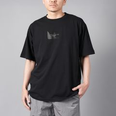 【ラスト1点】2RC88 / 'REFLECTIVE TWO' PRINT / Tシャツ [ガーメントダイ] (ブラック)