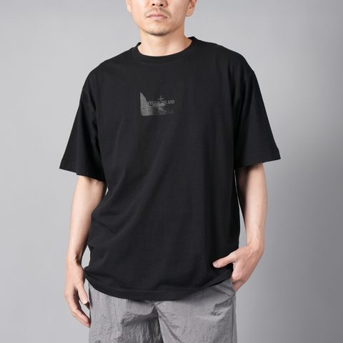 STONE ISLAND 24ss Reflective 考え込む One Print Tee 