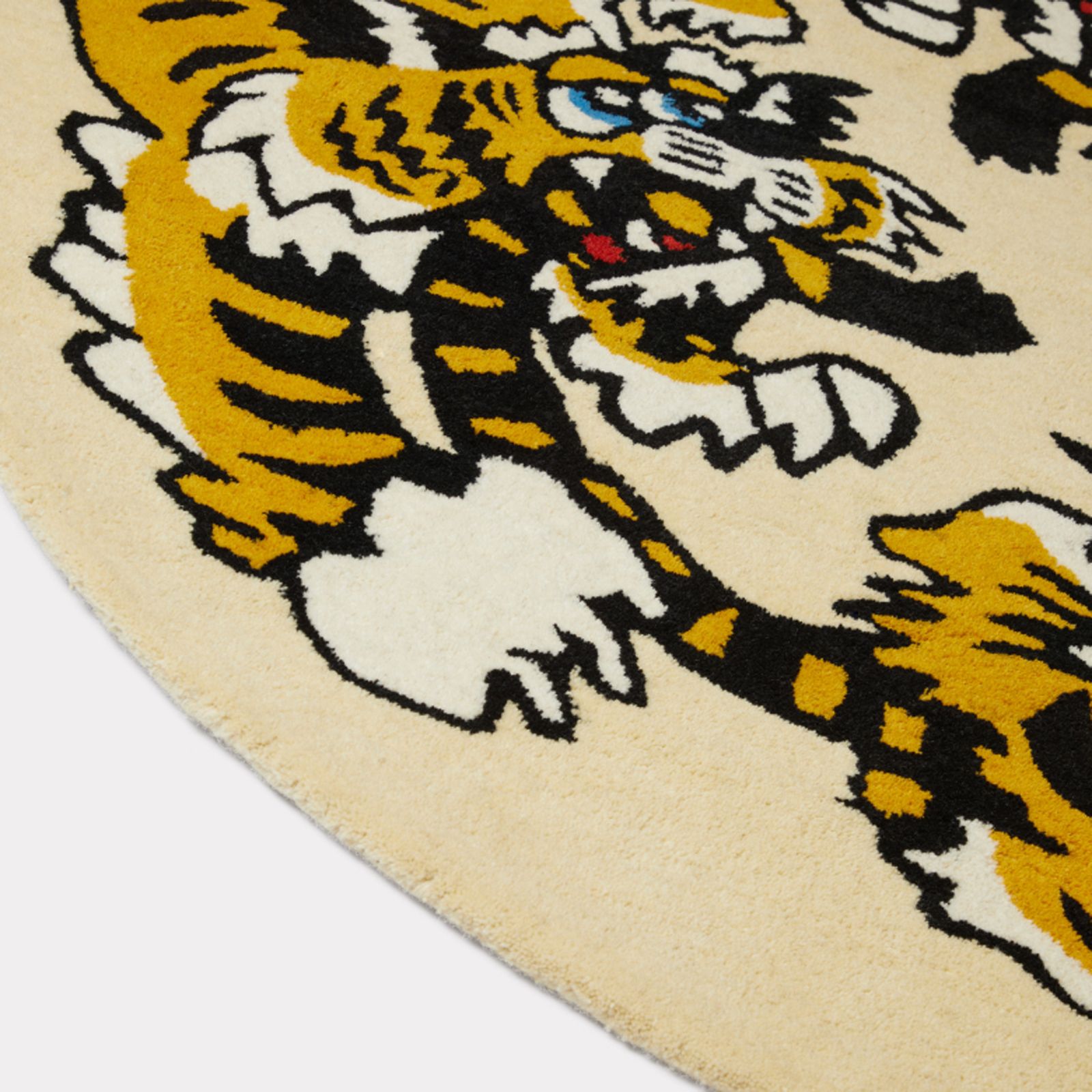 KENZO - 【限定】'KENZO VERDY MARKET' ハンドメイド ラグ
