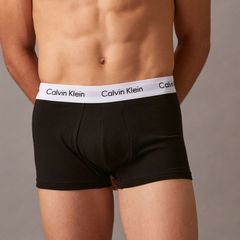 【残りわずか】【定番アイテム】Low Rise Trunk 3pk / ローライズトランクス 3パック / ボクサーパンツ [3枚パック](ブラック/ブラック/ブラック)