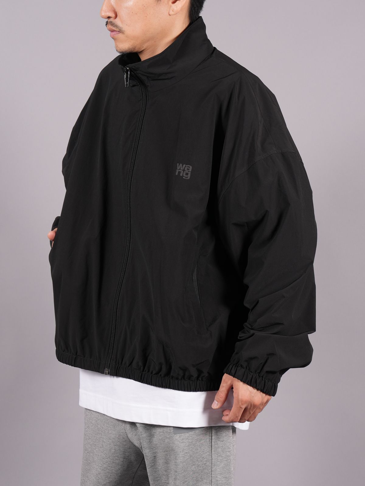 alexander wang - 【ラスト1点】COACHES TRACK JACKET WITH WANG PUFF 