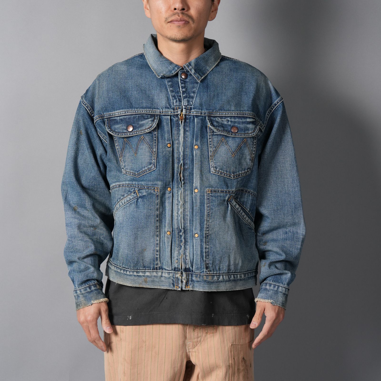 【残りわずか】SM-HR1-0000-080 / DENIM JACKET / M / BLUE / デニムジャケット (ブルー)