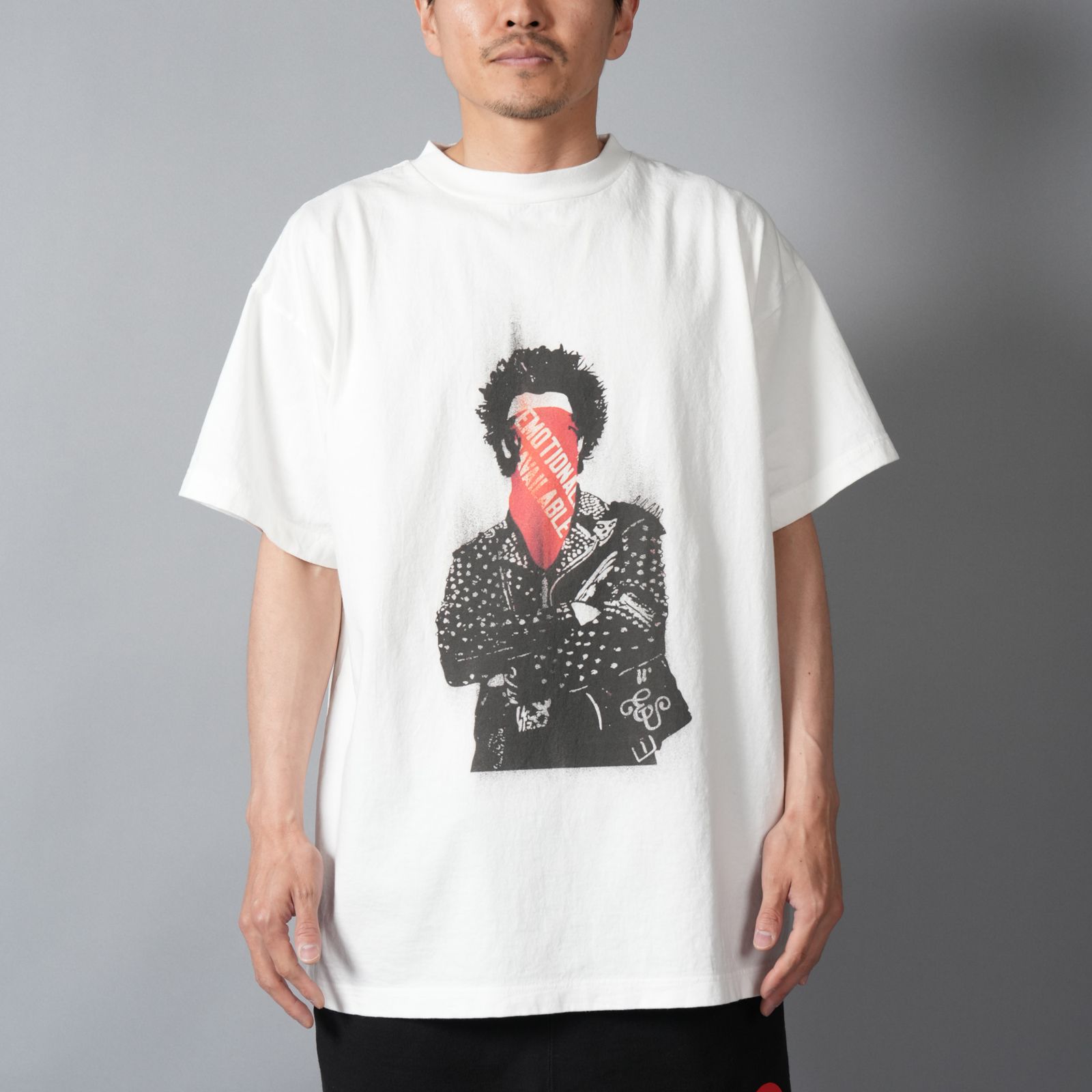 【コラボ】EU-MK8-0000-C30 / EU DK PANK SS TEE / WHITE / Tシャツ (ホワイト)
