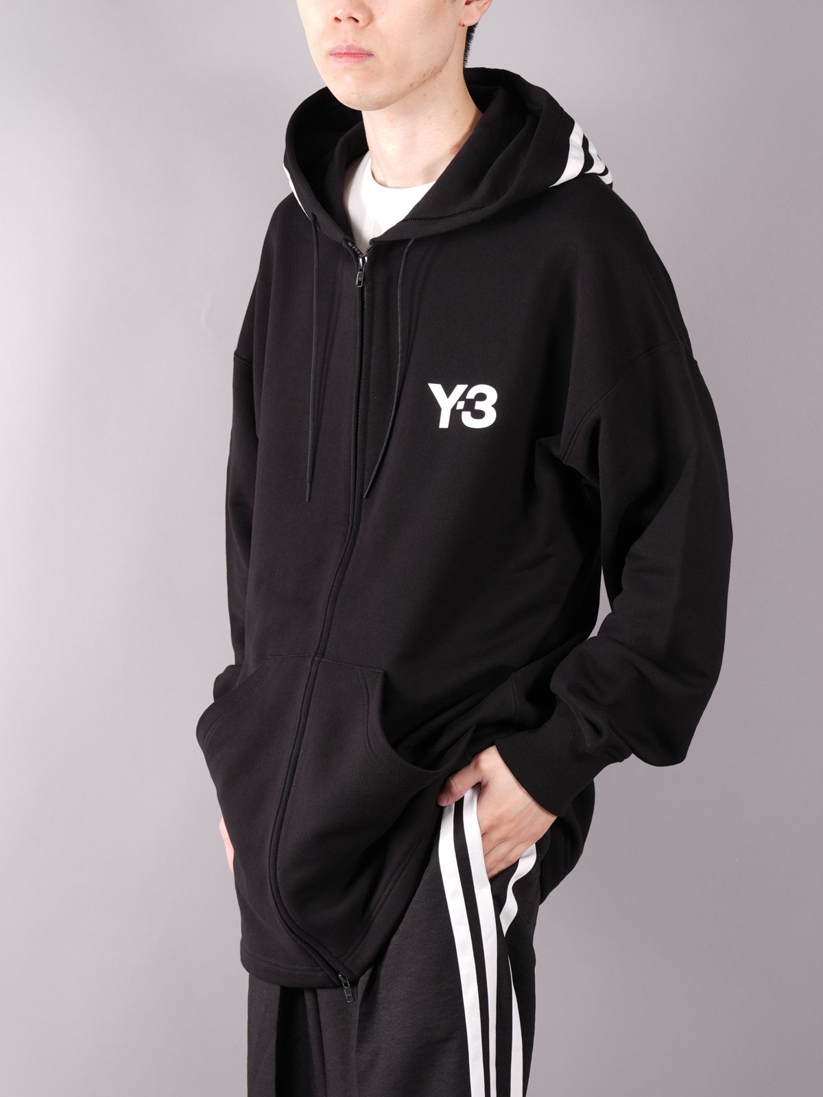 XL Y-3 M CH1 FULL-ZIP HOODIE