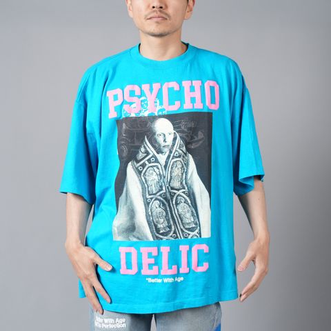 Psychodelic Tee / サイデリック Tシャツ [XLサイズ] (ブルー)