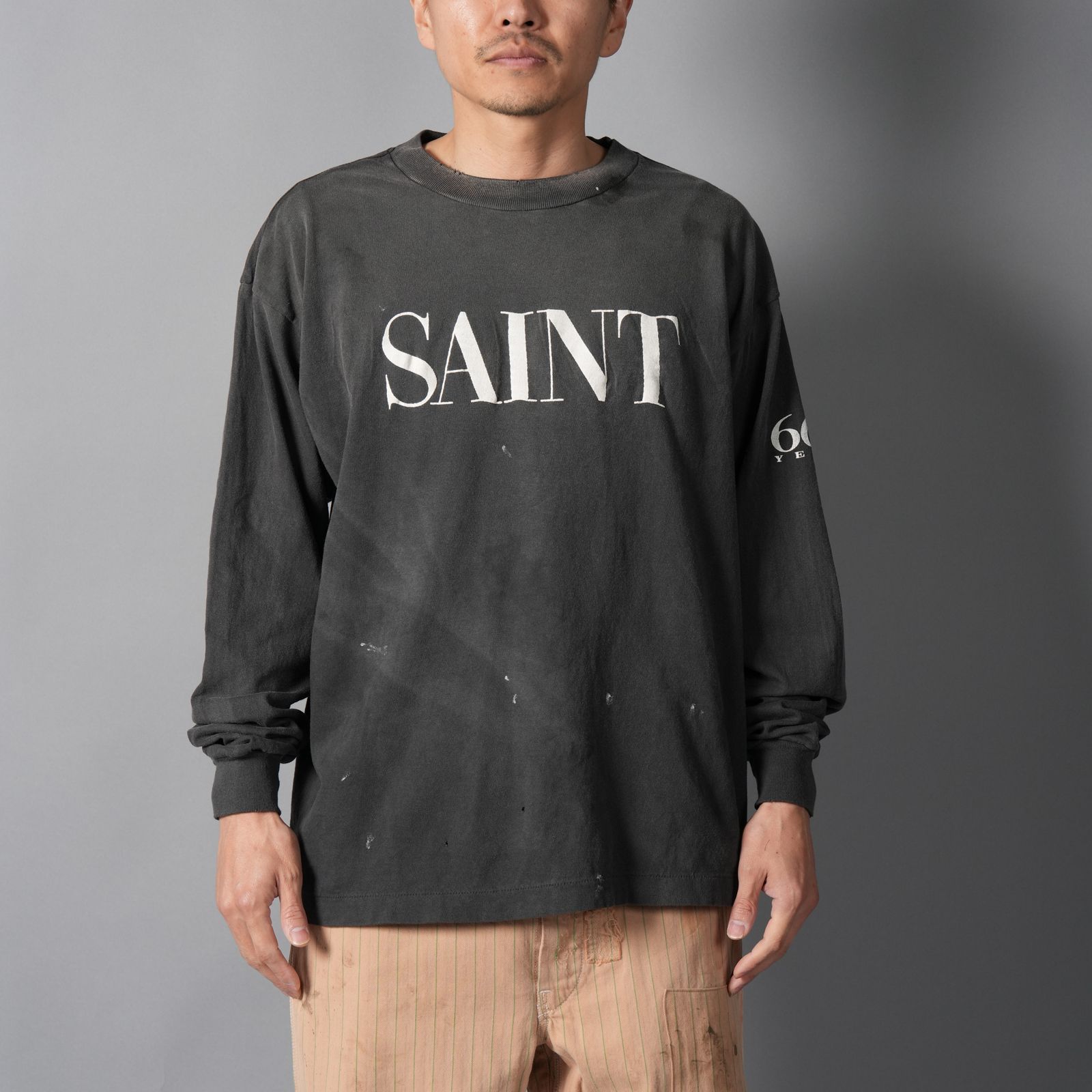 【ラスト1点】SM-MK8-0000-030 / LS T-SHIRT / SAINT 666 / BLACK / ロンT・カットソー (ブラック)