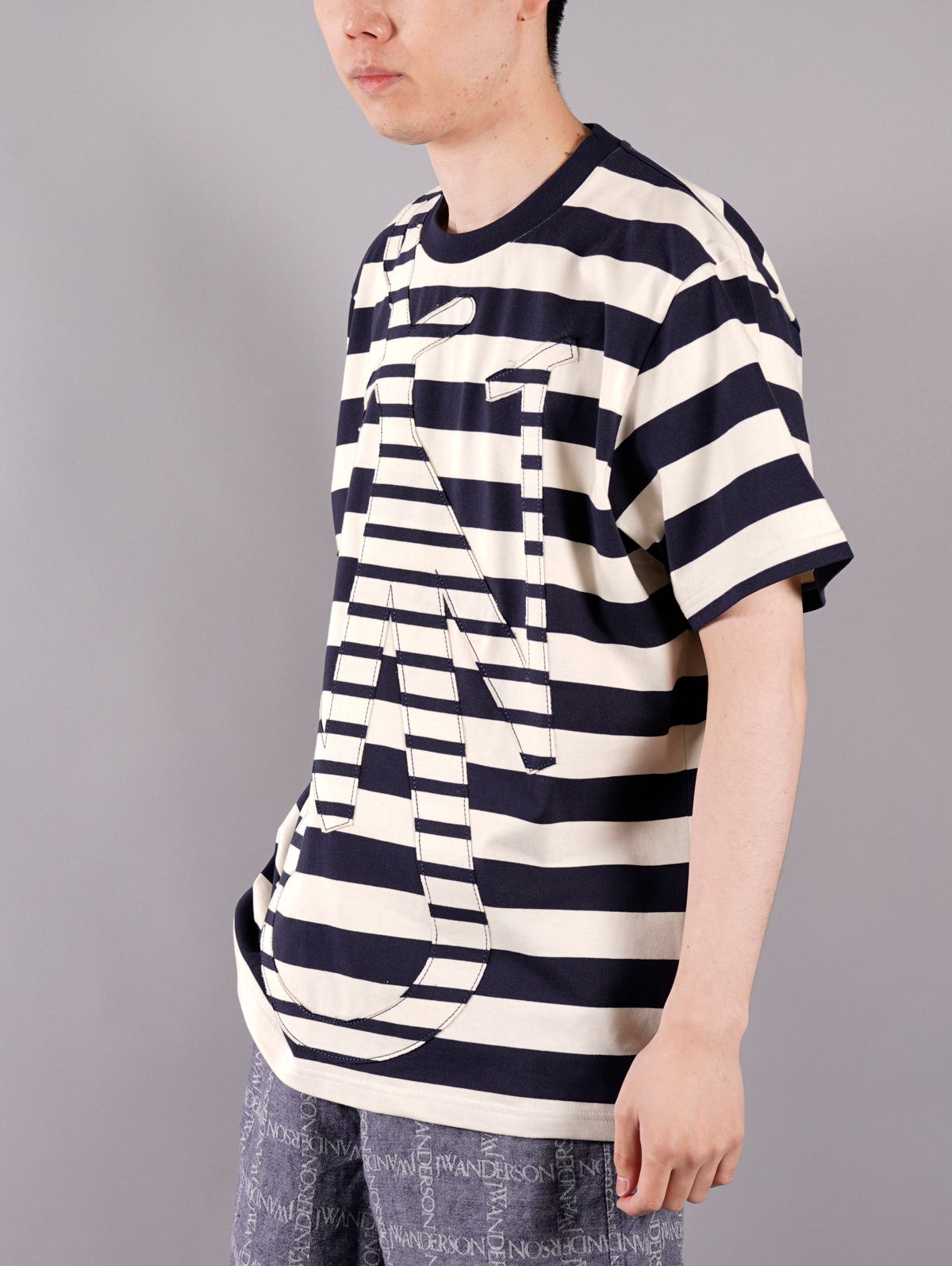 ラスト1点 / OVERSIZE ANCHOR T-SHIRT / オーバーサイズ アンカー Tシャツ (ホワイト)