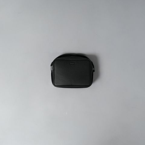 ソフトショルダーバッグ スモール (ブラック)