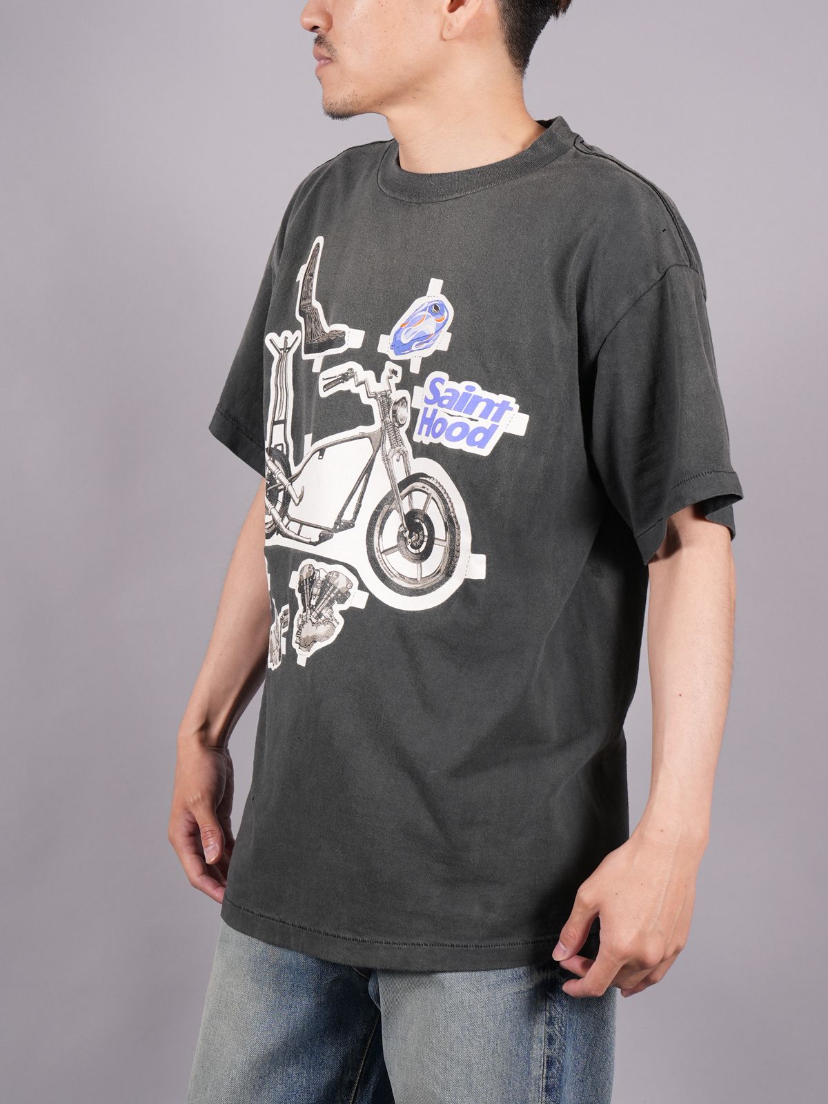 SAINT M×××××× - 【限定品】 SM-S23-0000-114 / NH_SS TEE / BIKE / T