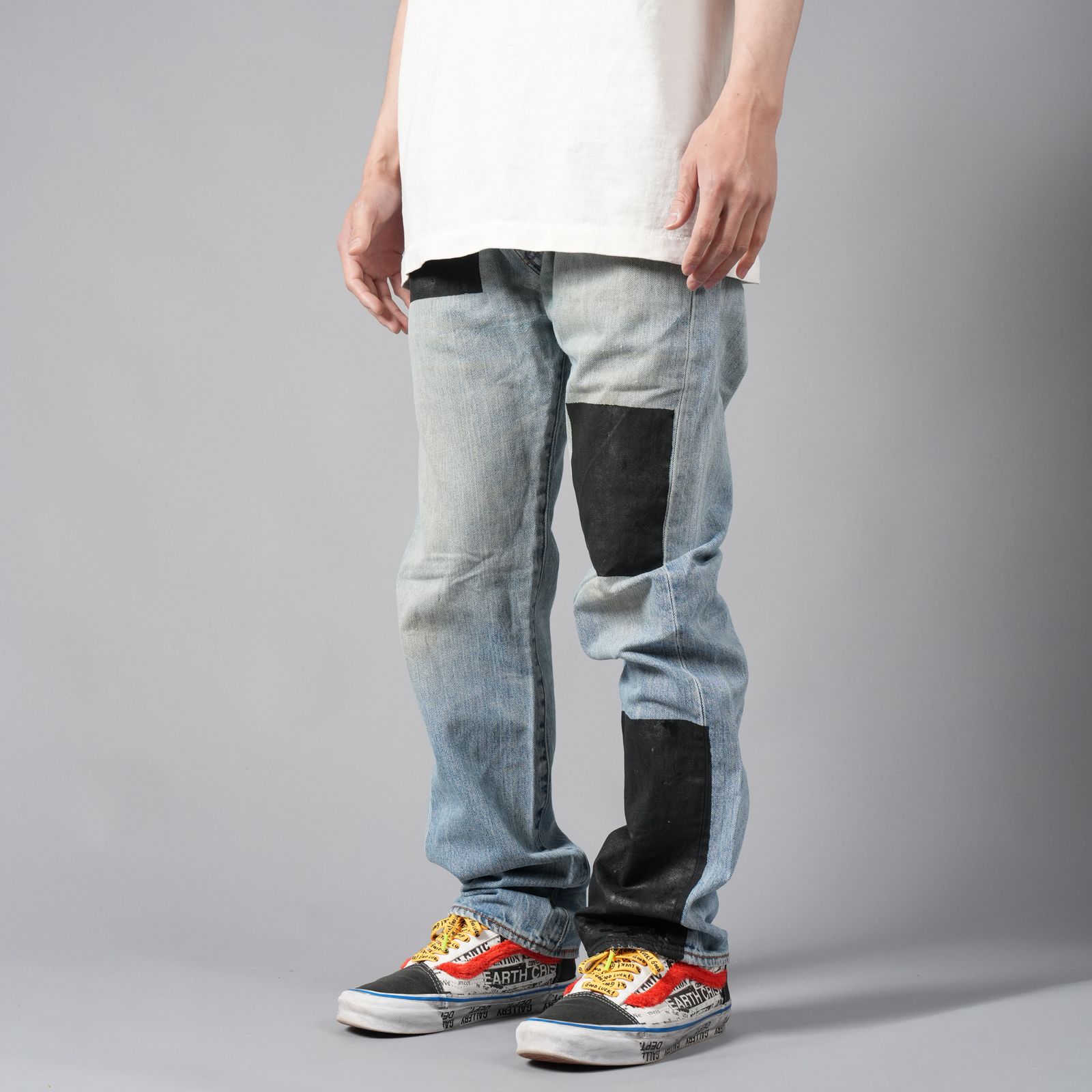 BASICKS x Vintage Levi's Coating Parts Denim / コーティングパーツデニム  [32インチ] (ブルー)