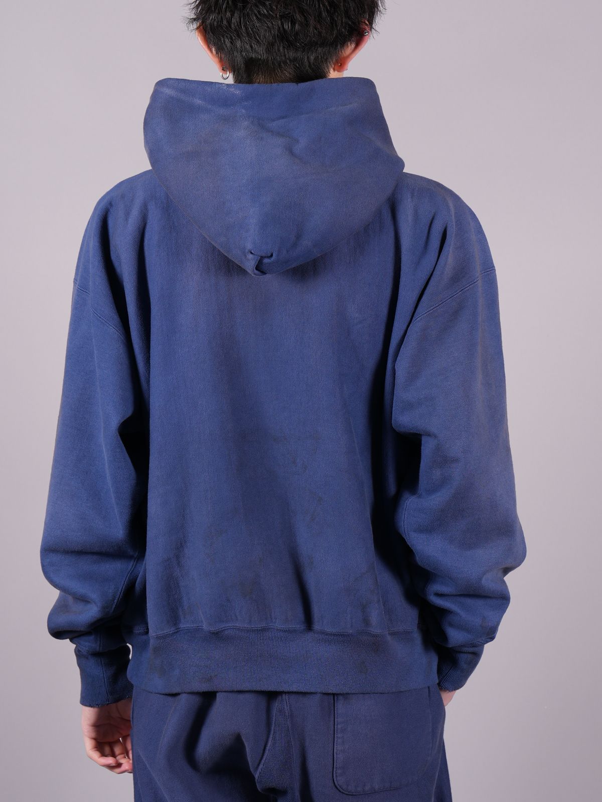【ラスト1点】 SM-A22-0000-026 / HOODIE / POSSESION / NAVY / プルオーバフーディー  / パーカー  (ネイビー)