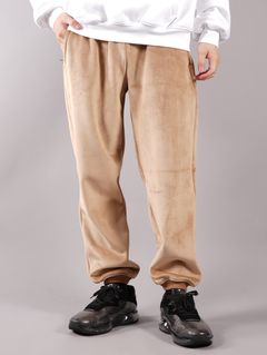 ラスト1点 / RELAXED FIT SWEATPANT W / ELASTIC  / リラックスフィット スウェットパンツ (ベージュ)
