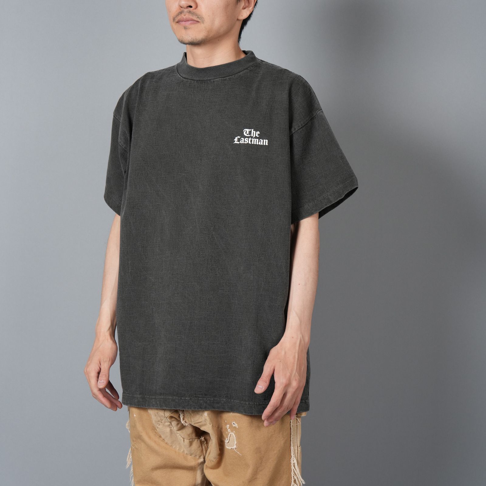 【残りわずか】PRINTED TEE SHIRTS "TRUCKER" / プリントTシャツ トラッカー / Tシャツ (ブラック)