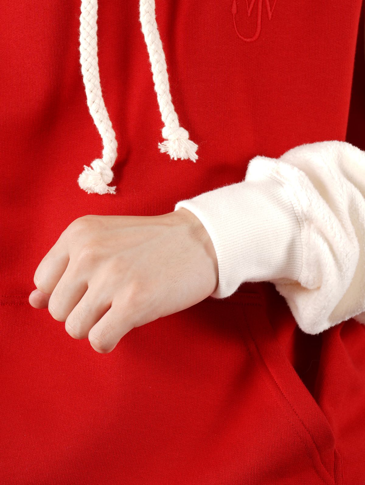 ラスト1点 / INSIDE-OUT SLEEVE HOODIE / インサイドアウト スリーブ フーディー (レッド)