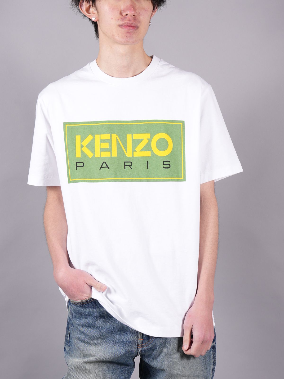 ケンゾー KENZO Logo Classic Crewneck T-Shirt