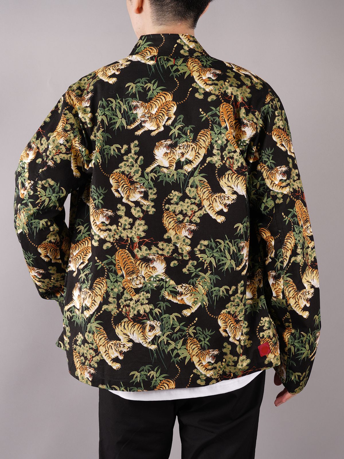 ラスト1点 / CHINESE TIGER SHIRT / チャイニーズ タイガーシャツ (ブラック)