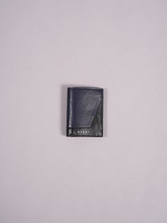 【ラスト1点】カーフスキン バイフォールドウォレット / 財布 / ブラック・ネイビー / TRUNK COLLECTION / メンズ