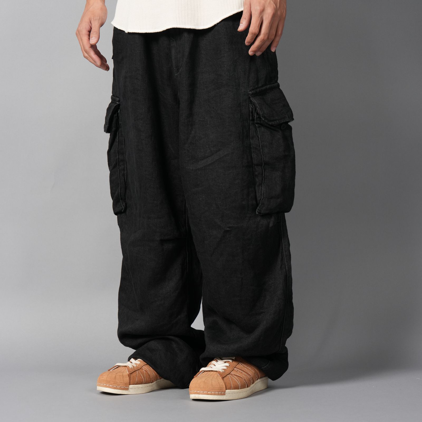 M47 Denim Cargo Pants / デニムカーゴパンツ (ブラック)