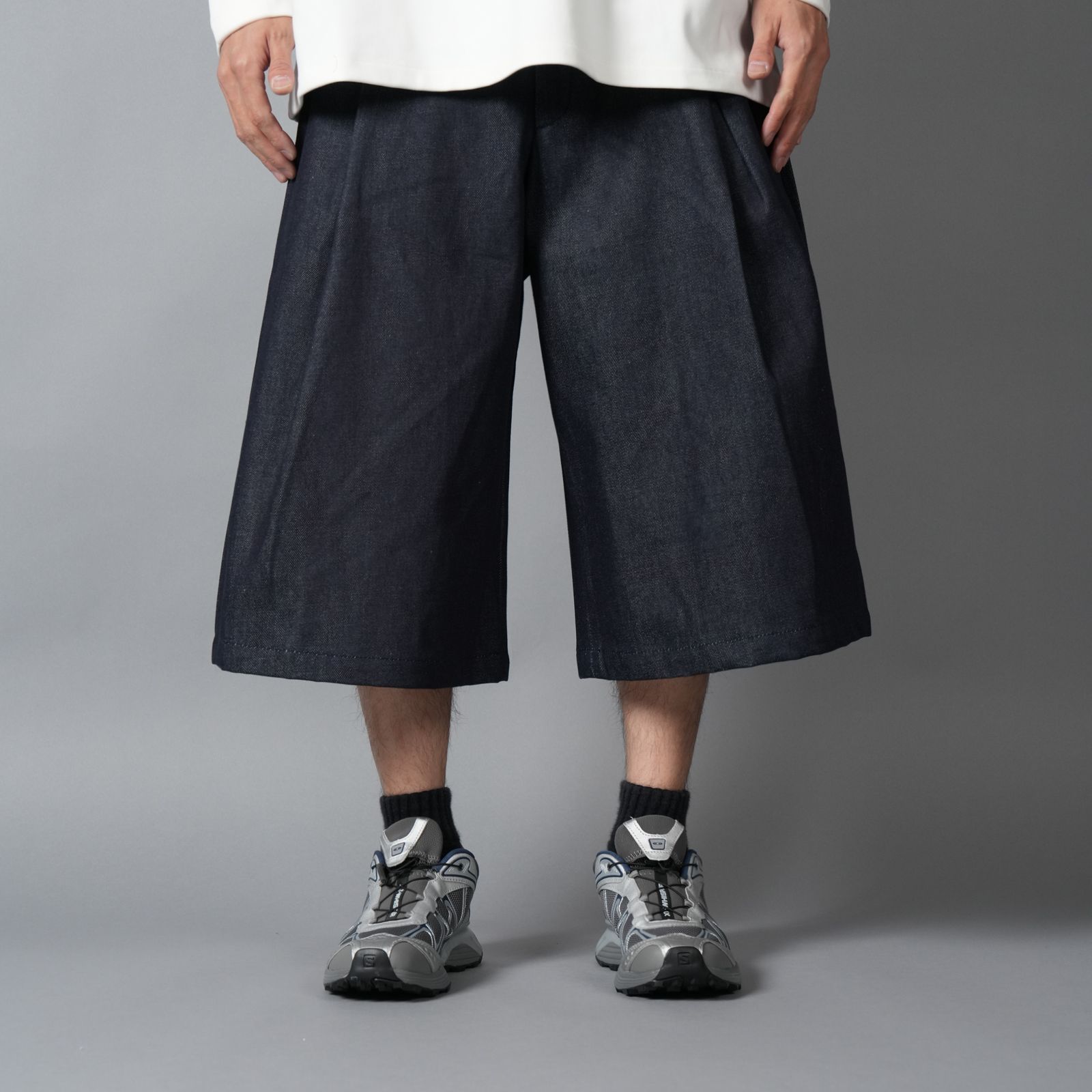 DENIM 440 BERMUDA JORTS / デニムショーツ (ロウインディゴ)