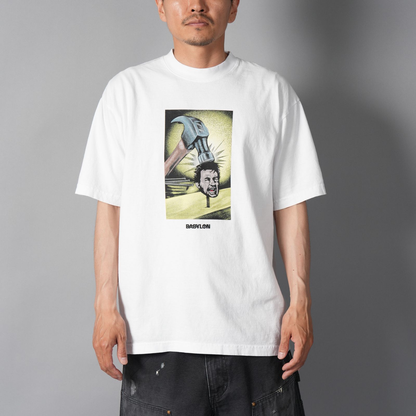 BB HAMMERHEAR TEE / Tシャツ  (ピュアホワイト)