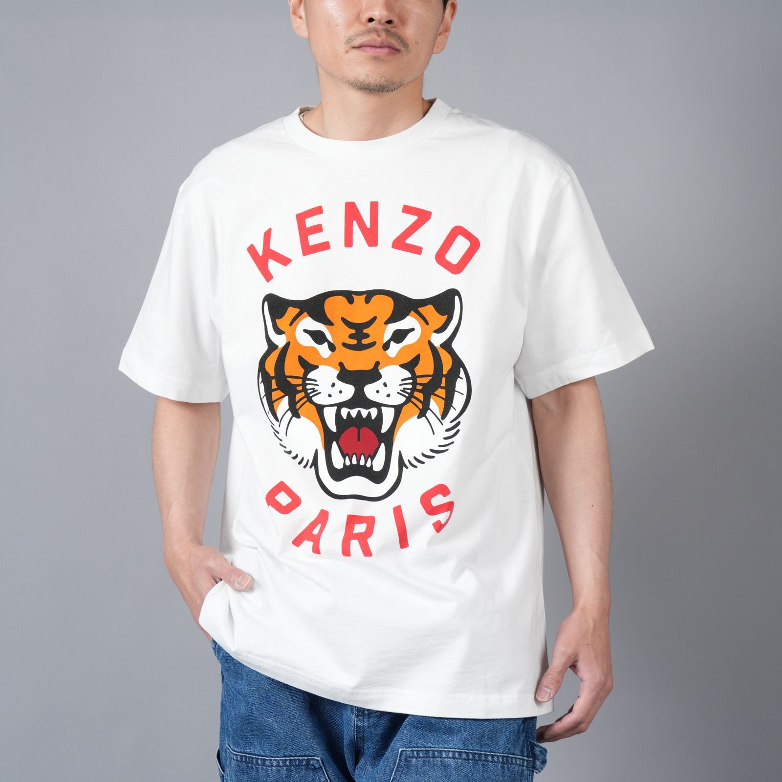 KENZO - 'KENZO LUCKY TIGER' オーバーサイズ Tシャツ [オーバーサイズ