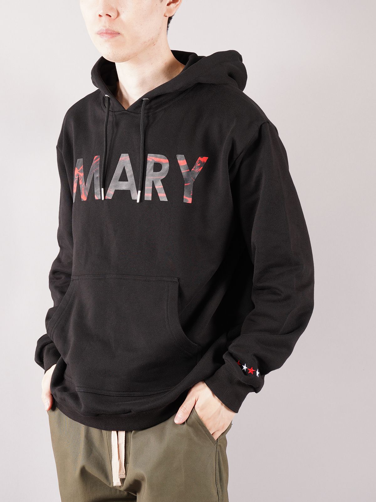 MARY HOODIE / マーリー フーディー (ブラック)