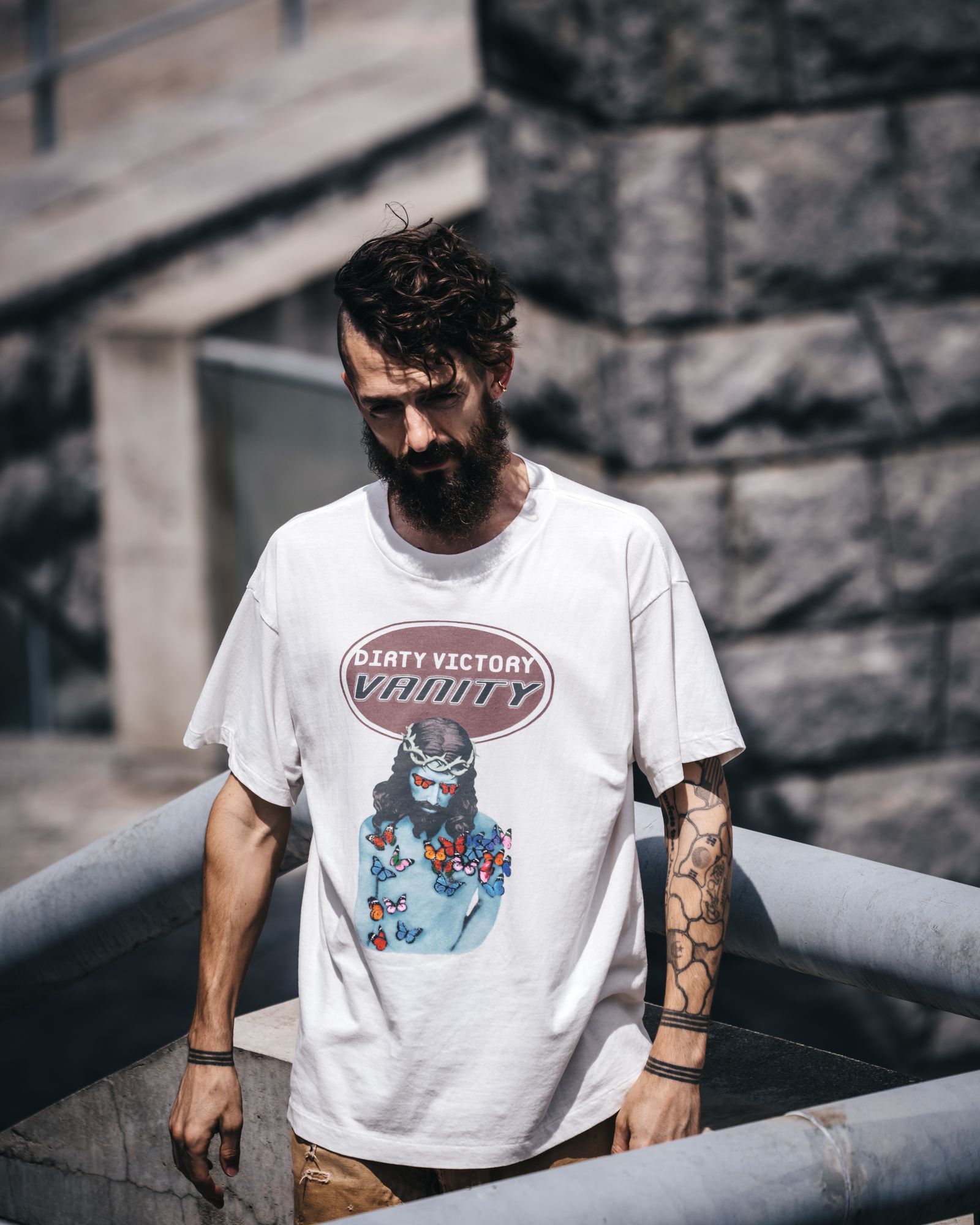 【SAINT Mxxxxxx】SS TEE/VANITY SAINT Mxxxxxx VANITY Short sleeve T-shirt _ FASCINATE Osaka