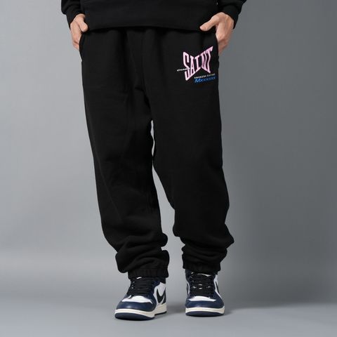 【ラスト1点】SM-HR8-0000-056 / SWEAT PANTS / RIBON SAINT / BLACK / スウェットパンツ (ブラック)