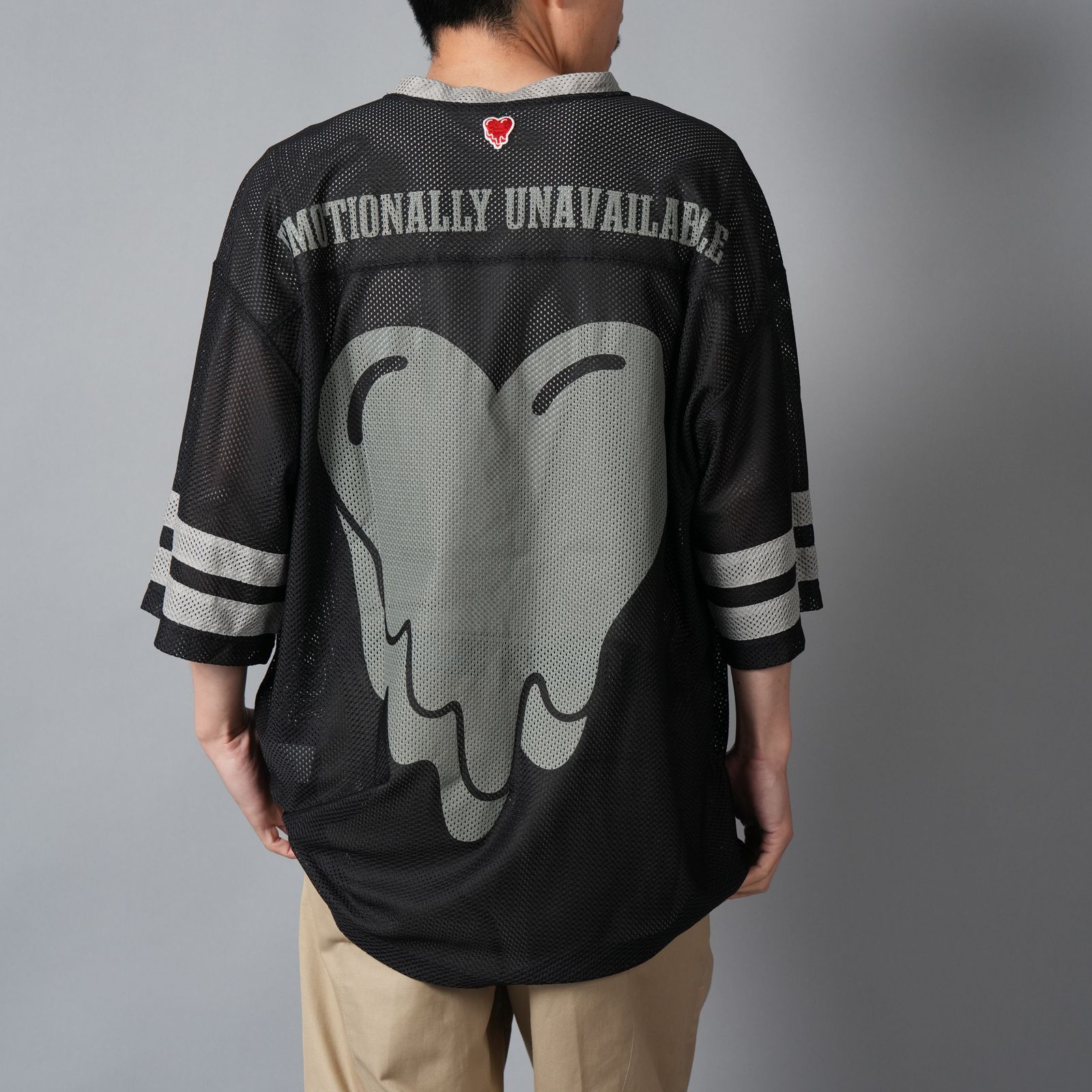 EU-MK8-0000-028 / EU FOOTBALL SS SHIRT / BLACK / フットボールシャツ (ブラック)