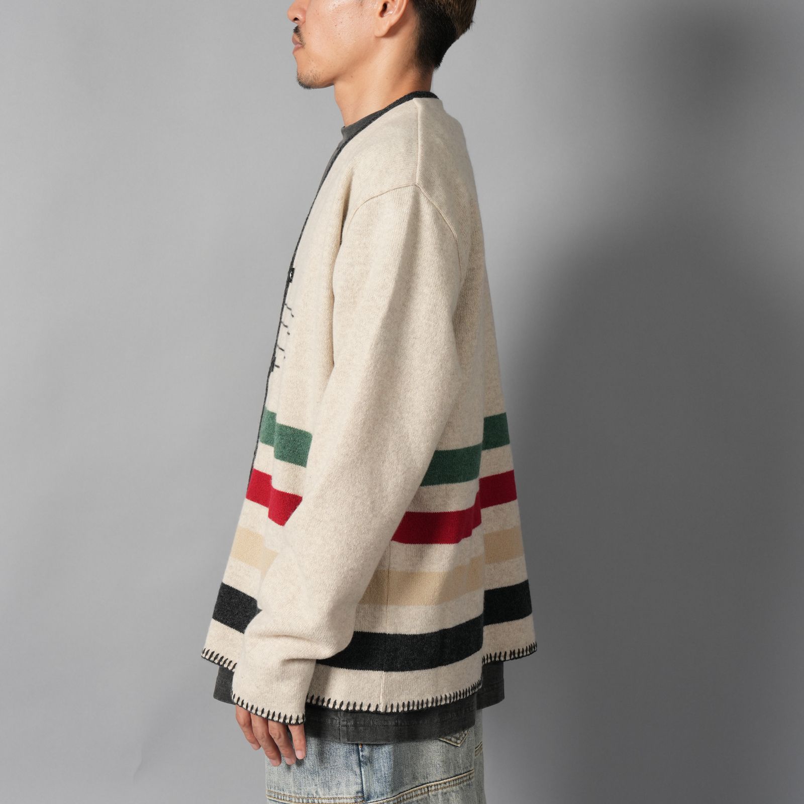 Hudson's Knit Cardigan / ニットカーディガン (クリーム)
