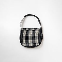 Leather Shoulder Bag / レザーショルダーバック [リバーシブル](ブラック)